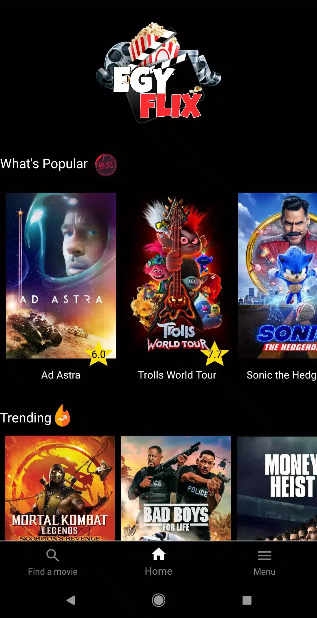 تحميل تطبيق ايجي فليكس EgyFlix Apk لمشاهدة الافلام والمسلسلات للاندرويد 2026 أخر إصدار مجانا تحميل تطبيق ايجي فليكس EgyFlix Apk لمشاهدة الافلام والمسلسلات للاندرويد 2026 أخر إصدار مجانا