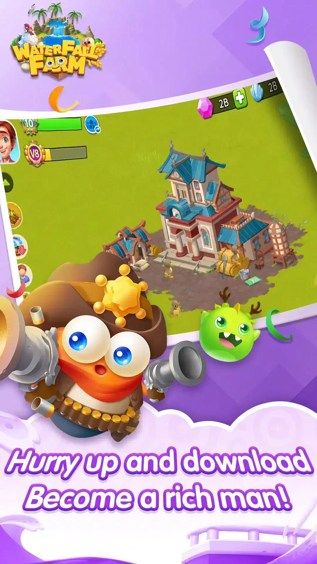 تحميل لعبة Waterfall Farm مهكرة Apk للاندرويد 2026 أخر إصدار مجانا تحميل لعبة Waterfall Farm مهكرة Apk للاندرويد 2026 أخر إصدار مجانا