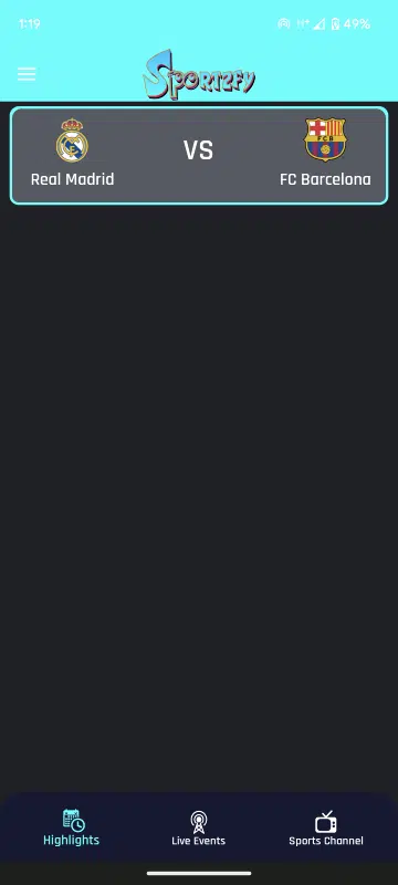 تحميل تطبيق Sportzfy Tv مهكر Apk للاندرويد 2026 أخر إصدار مجانا تحميل تطبيق Sportzfy Tv مهكر Apk للاندرويد 2026 أخر إصدار مجانا