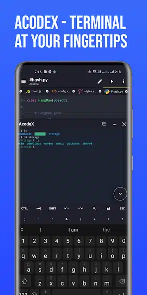تحميل تطبيق Acode Powerful Code Editor Pro مهكر Apk للاندرويد 2026 أخر إصدار مجانا تحميل تطبيق Acode Powerful Code Editor Pro مهكر Apk للاندرويد 2026 أخر إصدار مجانا