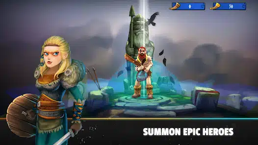تحميل لعبة Heroes of Valhalla مهكرة Apk للاندرويد 2026 أخر إصدار مجانا تحميل لعبة Heroes of Valhalla مهكرة Apk للاندرويد 2026 أخر إصدار مجانا