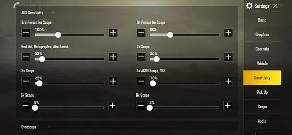 نسخ كود حساسية ببجي موبايل بدون جيروسكوب او جيروسكوب ثبات السلاح 2026 اخر تحديث نسخ كود حساسية ببجي موبايل بدون جيروسكوب او جيروسكوب ثبات السلاح 2026 اخر تحديث