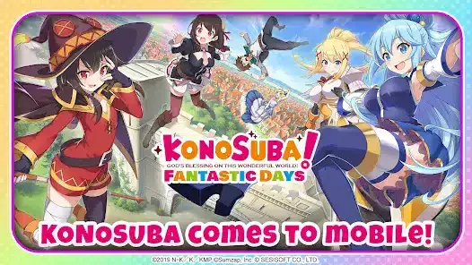 تحميل لعبة KonoSuba: Fantastic Days مهكرة Apk للاندرويد 2026 أخر إصدار مجانا تحميل لعبة KonoSuba: Fantastic Days مهكرة Apk للاندرويد 2026 أخر إصدار مجانا