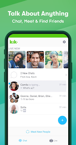 تحميل برنامج كيك ماسنجر Kik Apk للاندرويد 2026 أخر إصدار مجانا تحميل برنامج كيك ماسنجر Kik Apk للاندرويد 2026 أخر إصدار مجانا