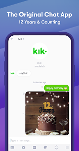 تحميل برنامج كيك ماسنجر Kik Apk للاندرويد 2026 أخر إصدار مجانا تحميل برنامج كيك ماسنجر Kik Apk للاندرويد 2026 أخر إصدار مجانا