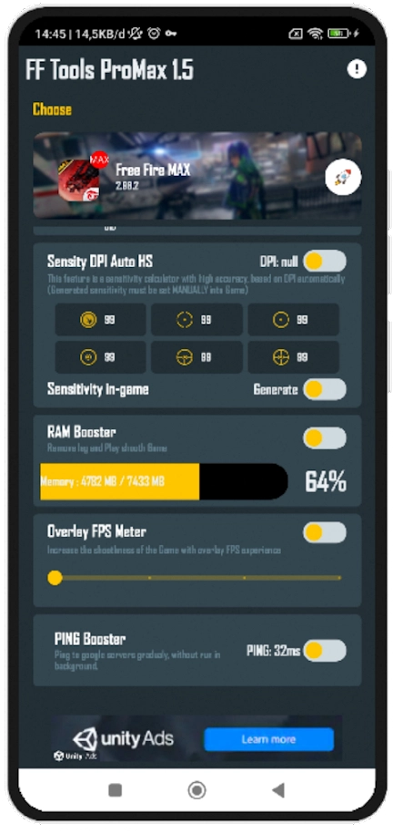 تحميل تطبيق FF Tools ProMax لتحسين أداء فري فاير للاندرويد 2026 أخر إصدار مجانا تحميل تطبيق FF Tools ProMax لتحسين أداء فري فاير للاندرويد 2026 أخر إصدار مجانا