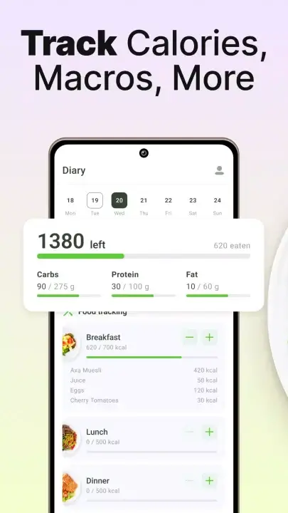 تحميل تطبيق Calorie Counter: Food Tracker مهكر Apk للاندرويد 2026 أخر إصدار مجانا تحميل تطبيق Calorie Counter: Food Tracker مهكر Apk للاندرويد 2026 أخر إصدار مجانا