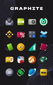 تحميل تطبيق Graphite Icon Pack مهكر Apk للاندرويد 2026 أخر إصدار مجانا تحميل تطبيق Graphite Icon Pack مهكر Apk للاندرويد 2026 أخر إصدار مجانا