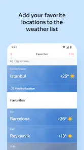 تحميل تطبيق Yandex.Weather مهكر Apk للاندرويد 2026 أخر إصدار مجانا تحميل تطبيق Yandex.Weather مهكر Apk للاندرويد 2026 أخر إصدار مجانا