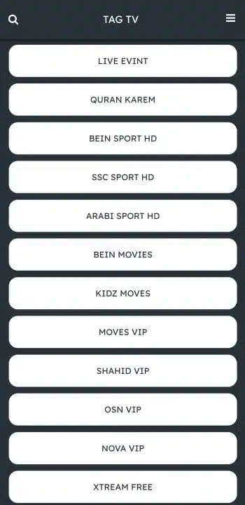 تحميل تطبيق تاج تي في TAG TV مهكر لمشاهدة القنوات والمباريات للاندرويد 2026 أخر إصدار مجانا تحميل تطبيق تاج تي في TAG TV مهكر لمشاهدة القنوات والمباريات للاندرويد 2026 أخر إصدار مجانا