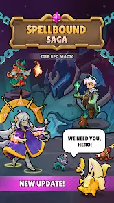 تحميل لعبة Spellbound Saga Idle RPG Magic مهكرة Apk للاندرويد 2026 أخر إصدار مجانا تحميل لعبة Spellbound Saga Idle RPG Magic مهكرة Apk للاندرويد 2026 أخر إصدار مجانا