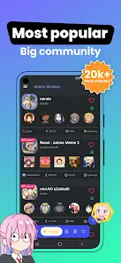 تحميل تطبيق Anime Stickers مهكر Apk للاندرويد 2026 أخر إصدار مجانا تحميل تطبيق Anime Stickers مهكر Apk للاندرويد 2026 أخر إصدار مجانا