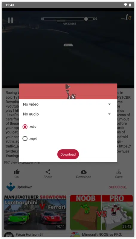 تحميل أفضل بديل Youtube Vanced مهكر Apk للاندرويد 2026 أخر إصدار مجانا تحميل أفضل بديل Youtube Vanced مهكر Apk للاندرويد 2026 أخر إصدار مجانا