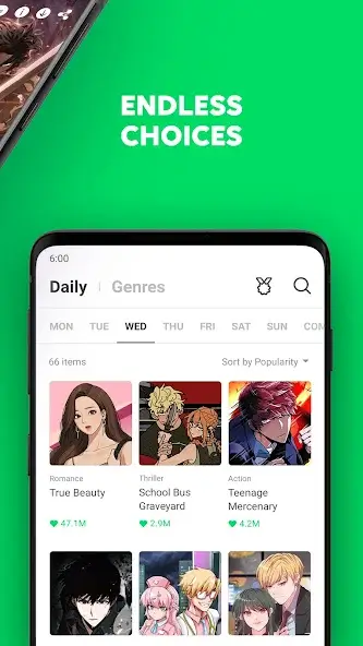 تحميل تطبيق WEBTOON مهكر Apk للاندرويد 2026 أخر إصدار مجانا تحميل تطبيق WEBTOON مهكر Apk للاندرويد 2026 أخر إصدار مجانا
