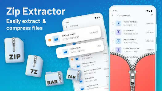تحميل تطبيق Zip Extractor مهكر Apk للاندرويد 2026 أخر إصدار مجانا تحميل تطبيق Zip Extractor مهكر Apk للاندرويد 2026 أخر إصدار مجانا