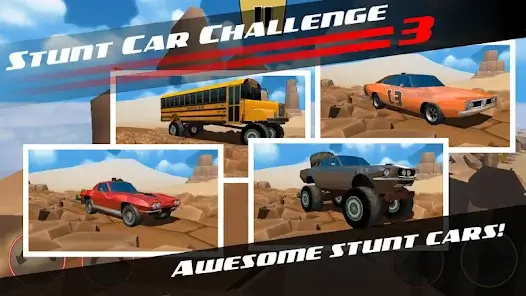 تحميل لعبة Stunt Car Challenge 3 مهكرة Apk للاندرويد 2026 أخر إصدار مجانا تحميل لعبة Stunt Car Challenge 3 مهكرة Apk للاندرويد 2026 أخر إصدار مجانا