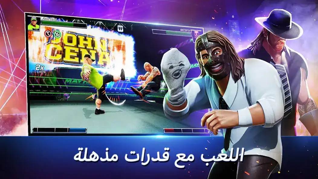 تحميل لعبة WWE Mayhem مهكرة Apk للاندرويد 2026 اخر إصدار مجانا تحميل لعبة WWE Mayhem مهكرة Apk للاندرويد 2026 اخر إصدار مجانا