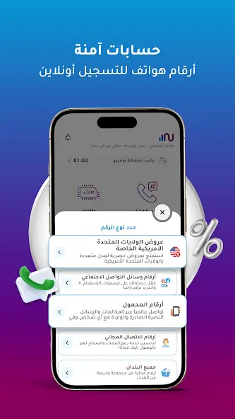 تحميل برنامج نوميرو إي سيم Numero eSIM مهكر Apk ارقام وهمية امريكية للاندرويد 2026 اخر أصدار مجانا تحميل برنامج نوميرو إي سيم Numero eSIM مهكر Apk ارقام وهمية امريكية للاندرويد 2026 اخر أصدار مجانا