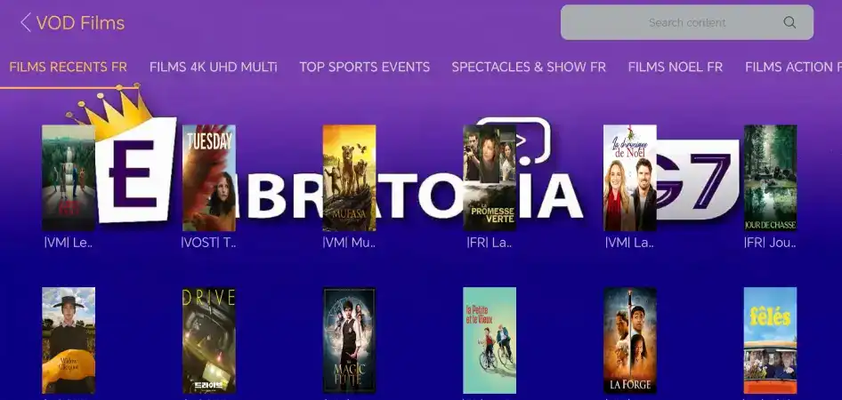 تحميل برنامج الإمبراطورية Embratoria G10 مهكر Apk لمشاهدة المباريات والقنوات للاندرويد 2026 أخر إصدار مجانا تحميل برنامج الإمبراطورية Embratoria G10 مهكر Apk لمشاهدة المباريات والقنوات للاندرويد 2026 أخر إصدار مجانا