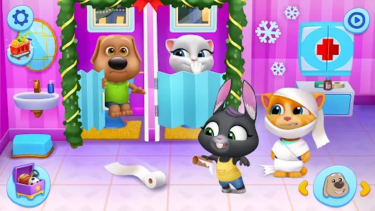تحميل لعبة صديقي توم المتكلم وأصحابه My Talking Tom Friends مهكرة Apk للاندرويد 2026 أخر إصدار مجانا تحميل لعبة صديقي توم المتكلم وأصحابه My Talking Tom Friends مهكرة Apk للاندرويد 2026 أخر إصدار مجانا