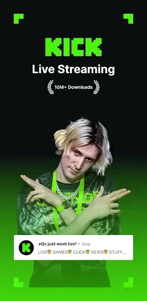 تحميل برنامج كيك لايف Kick Live Streaming مهكر Apk للاندرويد 2026 أخر إصدار مجانا تحميل برنامج كيك لايف Kick Live Streaming مهكر Apk للاندرويد 2026 أخر إصدار مجانا