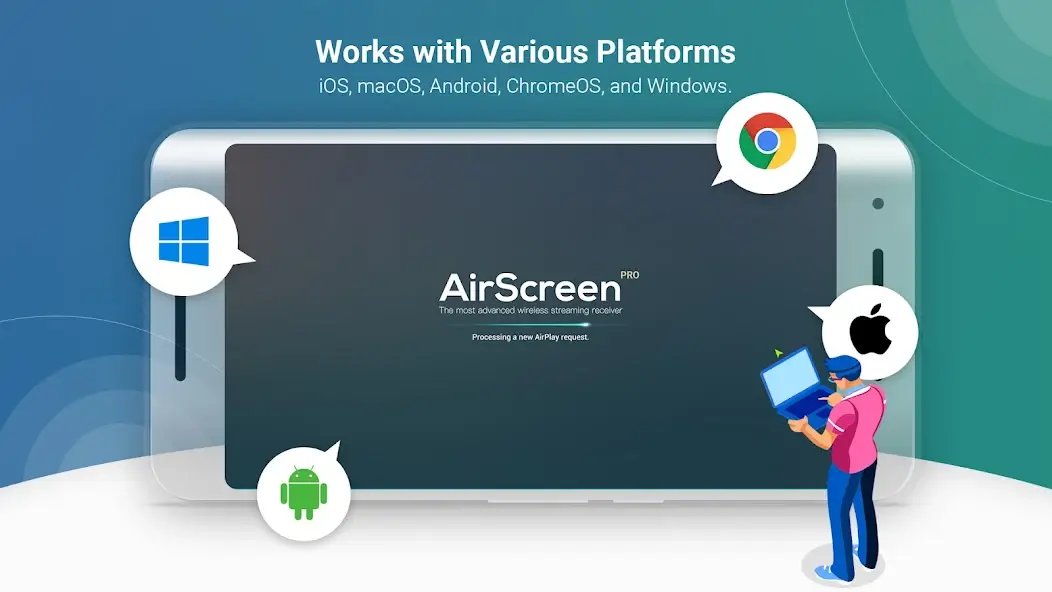 تحميل تطبيق AirScreen مهكر Apk للاندرويد 2026 أخر إصدار مجانا تحميل تطبيق AirScreen مهكر Apk للاندرويد 2026 أخر إصدار مجانا