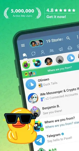 تحميل تطبيق iMe AI Messenger for Telegram مهكر Apk للاندرويد 2026 أخر إصدار مجانا تحميل تطبيق iMe AI Messenger for Telegram مهكر Apk للاندرويد 2026 أخر إصدار مجانا