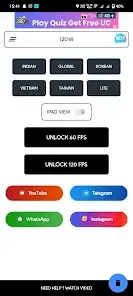 تحميل تطبيق 90 FPS + 120 FPS مهكر Apk للاندرويد 2026 أخر إصدار مجانا تحميل تطبيق 90 FPS + 120 FPS مهكر Apk للاندرويد 2026 أخر إصدار مجانا