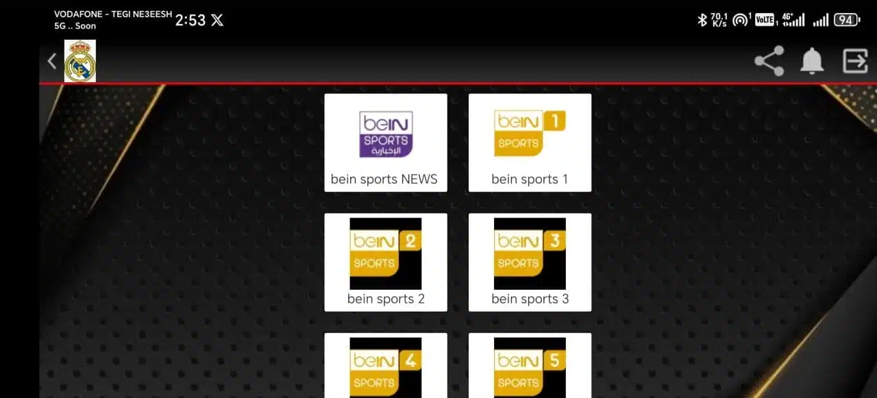 تحميل تطبيق ريال مدريد Real Madrid Tv مهكر Apk بث مباشر المباريات والقنوات للاندرويد 2026 أخر إصدار مجانا تحميل تطبيق ريال مدريد Real Madrid Tv مهكر Apk بث مباشر المباريات والقنوات للاندرويد 2026 أخر إصدار مجانا