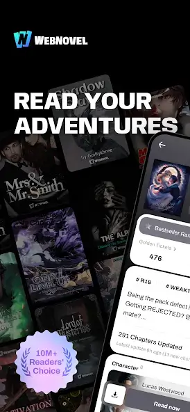 تحميل تطبيق WebNovel مهكر Apk للاندرويد 2026 أخر إصدار مجانا تحميل تطبيق WebNovel مهكر Apk للاندرويد 2026 أخر إصدار مجانا