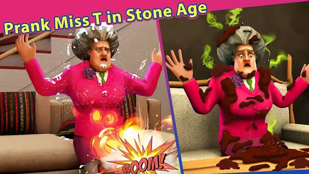 تحميل لعبة Scary Teacher 3D Stone Age مهكرة Apk للاندرويد 2026 أخر إصدار مجانا تحميل لعبة Scary Teacher 3D Stone Age مهكرة Apk للاندرويد 2026 أخر إصدار مجانا