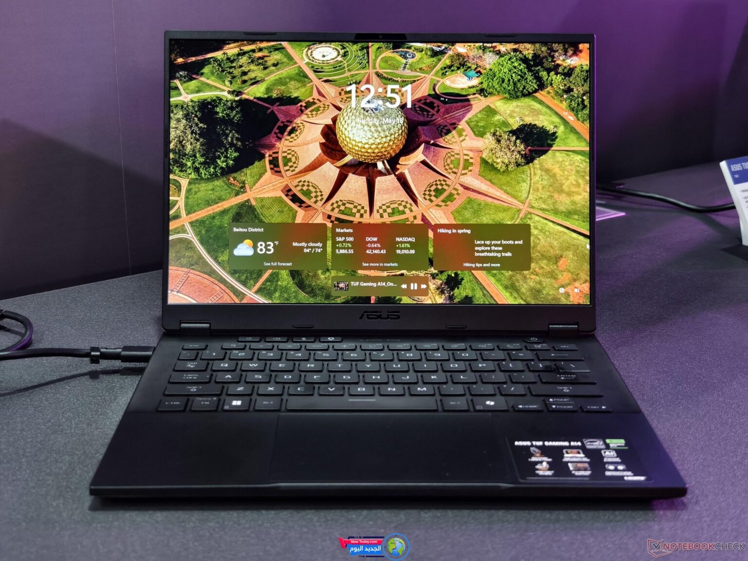 أسوس تكشف النقاب عن سلسلة TUF Gaming A14 بمعالجات AMD AI وبطاقة الرسوميات RTX 5060 في #Computex2025