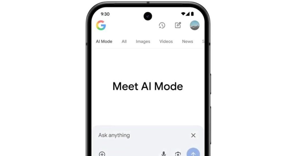 وضع الذكاء الاصطناعي في صميم مستطيل البحث: جوجل تطلق خاصية AI Mode