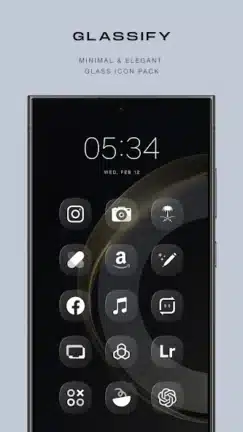 تحميل تطبيق Glassify icon Pack مهكر Apk للاندرويد 2026 أخر إصدار مجانا تحميل تطبيق Glassify icon Pack مهكر Apk للاندرويد 2026 أخر إصدار مجانا