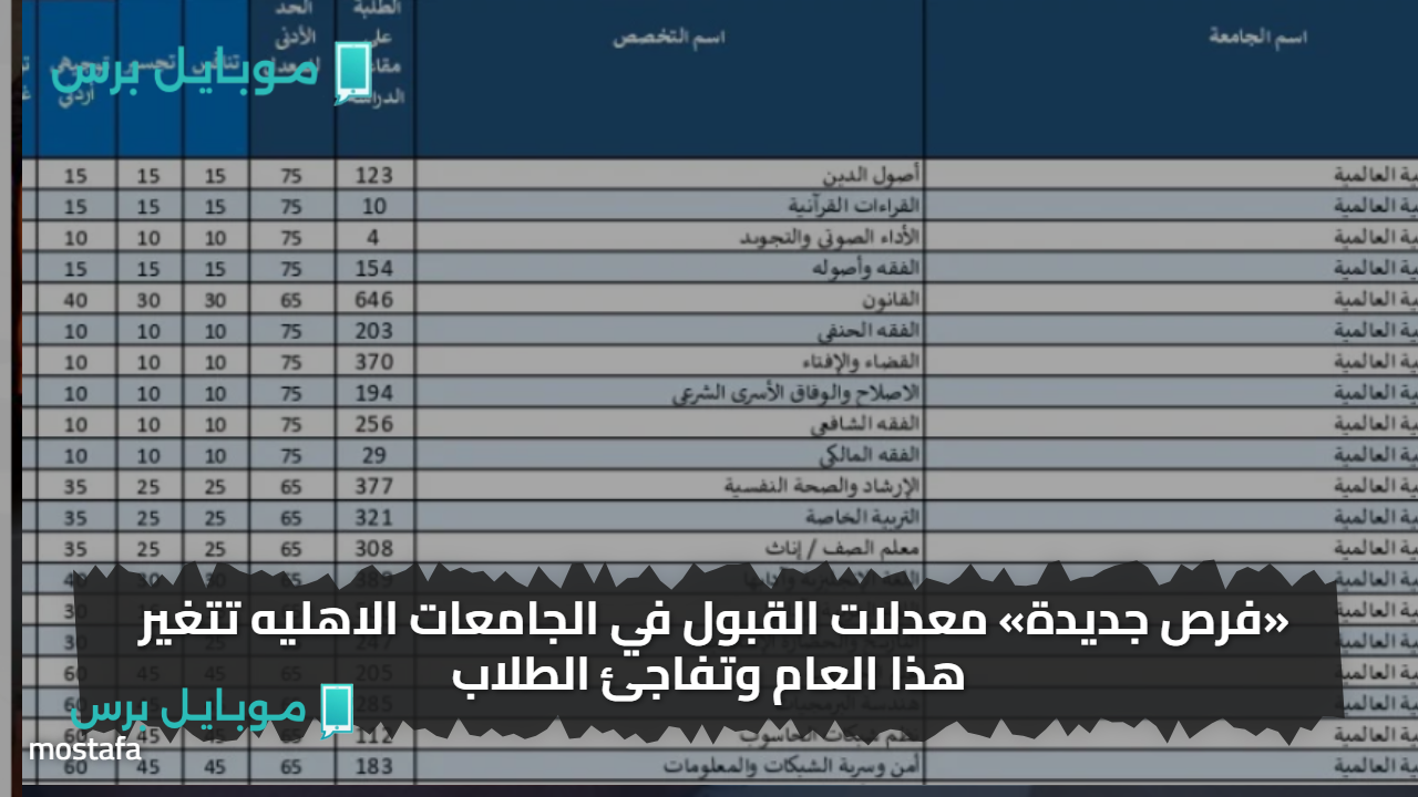 «حقق حلمك الجامعي».. معدلات القبول في الجامعات الأهلية العراقية 2025 لجميع التخصصات