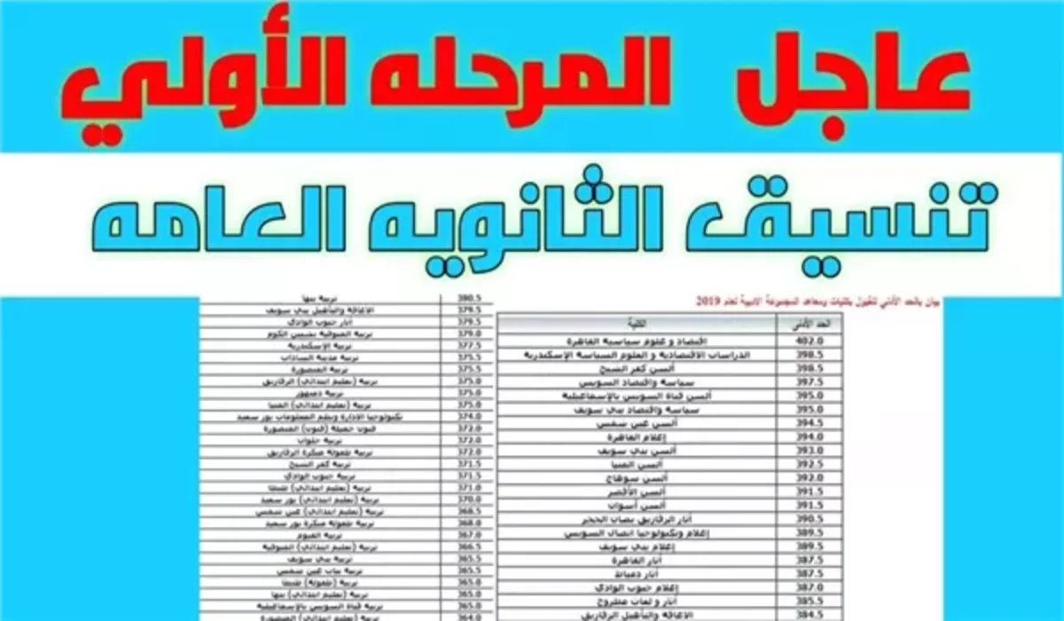 السباق بدأ.. تنسيق الثانوية العامة 2025.. اعرف الحد الأدنى للقبول في محافظتك