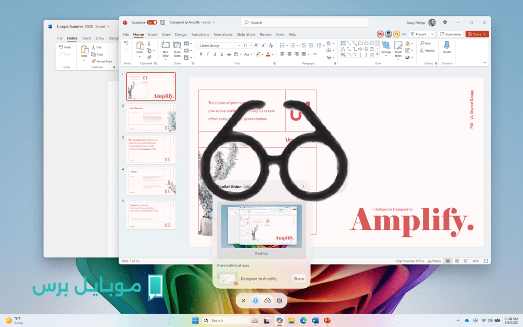 Microsoft Copilot Vision: القدرة الجديدة لرؤية سطح مكتب Windows بالكامل.