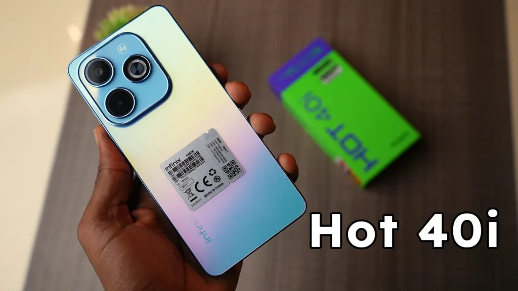 أيفون أنفنكس Infinix Hot 40i.. تصميم متميز وأداء اقتصادي يبدأ من 4600 جنيه فقط