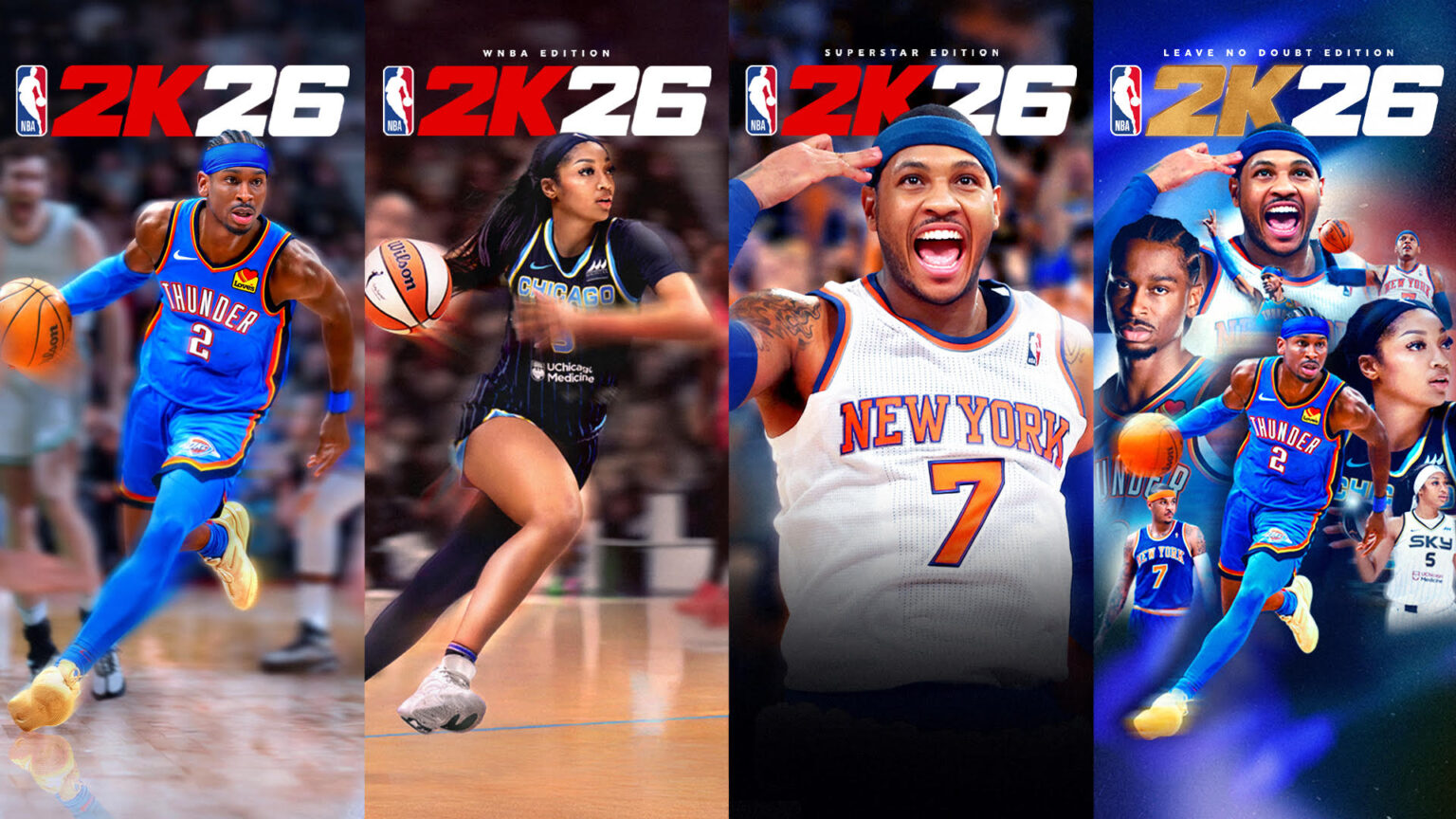 استكشاف تفاصيل لعبة NBA 2K26 ونجوم الغلاف المميزين