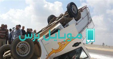 تحقيق شامل حول حادث سقوط سيارة ربع نقل في ترعة الرغامة بأسوان