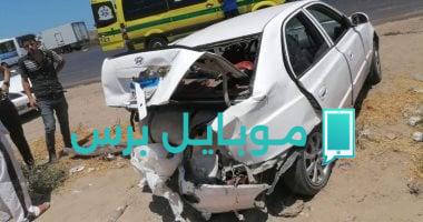 تحقيقات الحوادث المرورية: تصادم ميكروباص مع سيارة ملاكي بشبرا الخيمة