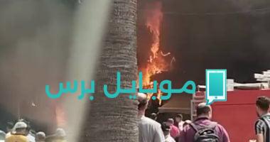 تحقيقات حول أسباب اندلاع حريق في مطعم بالمنتزه شرق الإسكندرية
