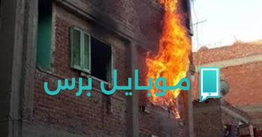 تحقيقات حول حادث حريق في منشأة القناطر وإصابة شاب واستجواب المالك