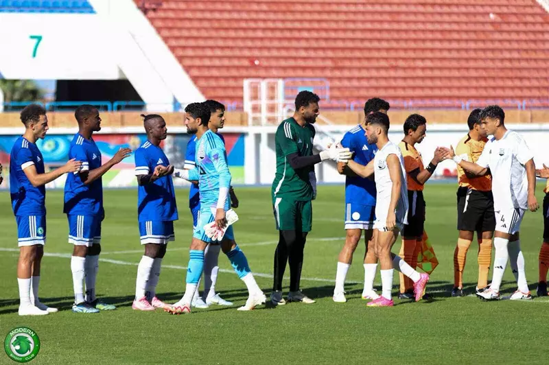 تعادل مودرن سبورت وزد بدون أهداف في مباراة ودية استعدادًا للدوري الجديد