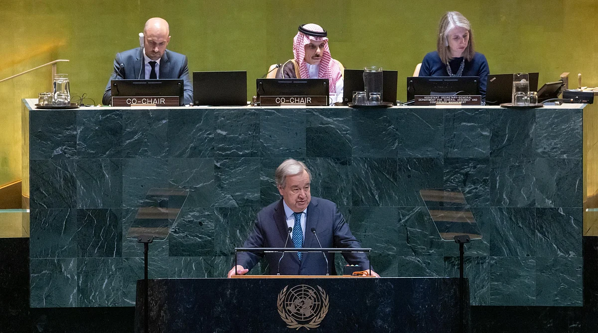 توجهات وزير الخارجية نحو تعزيز “حل الدولتين” في الأمم المتحدة