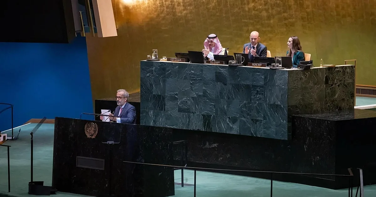 دور وزير الخارجية في تعزيز جهود حل الدولتين من خلال مؤتمرها الدولي