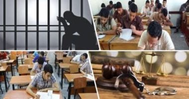 محاكمة طالب بتهمة تشويه زميله بسبب الغش في البدرشين