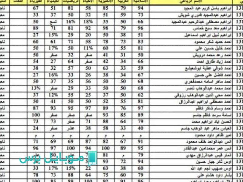 نتائج السادس الإعدادي 2025 الدور الأول في العراق: رابط سريع للاطلاع عليها بمجرد اعتمادها!