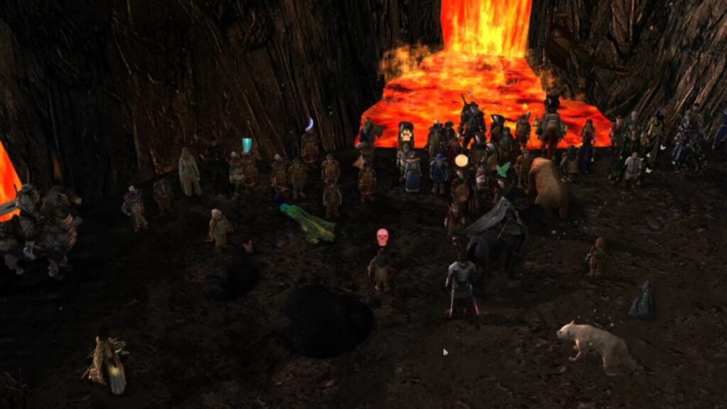 نجاح استثنائي للاعبي لعبة 'Lord of the Rings Online'