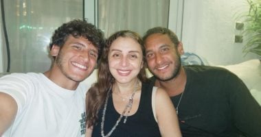 أنغام تتألق في أحدث صورها مع أبنائها بعد العودة إلى مصر